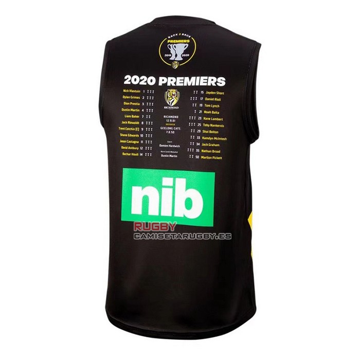Camiseta Richmond Tigers AFL 2021 Campeona